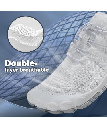 Buy Iceunicorn Barefoot Shoes for Women & Men | Water Beach & Aquasport Fitness Shoes - Size 37 EU A116 White - Buy Online on GoSupps.com