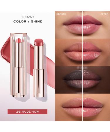 Lanc me Lip Id le Squalane - 12 Butterglow Hydrating Lip Balm | 36 NUDE NOW (Cool Pinky Nude) - Shop Internationally for Perfect Hydration - Buy Online on GoSupps.com
