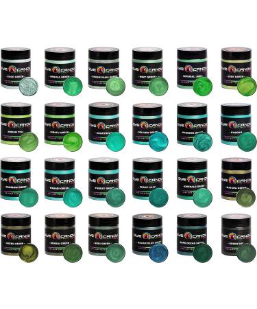 Eye Candy Premium Mica Powder Pigment Bonsai Green 50g - Multipurpose DIY Arts and Crafts Additive for Woodworking, Bath Bombs, Resin, Paint, Epoxy, Soap, Nail Polish - Buy Online on GoSupps.com