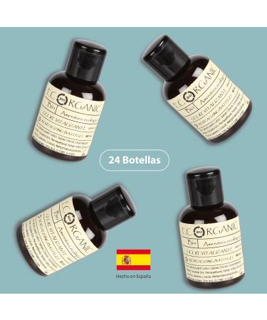  MAXIMA AMENITIES Ecoorganic Pack of 24 Energizing Shower Gel Bottles 40ml - Sustainable Amenities for Hotels - Shower Gel - Body Wash - Buy Online on GoSupps.com