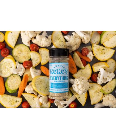 Auntie Nono's Everything Seasoning - Sea Salt, Garlic & Onion Powder - 4.3 oz - Paleo, Vegan & Gluten-Free - Enhance Chicken, Pork Chops, Eggs & Veggies - Buy Online on GoSupps.com
