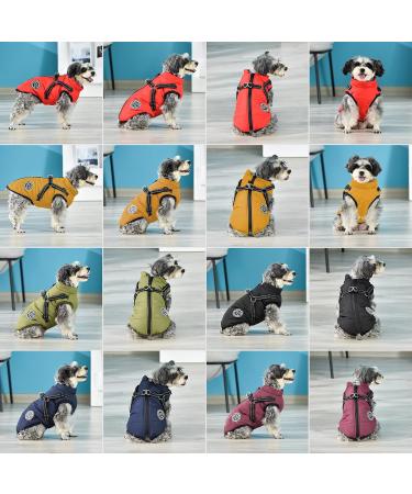 Buy Savlot Dog Jacket - Winter Vest for Pets | Padded Sleeveless Cotton Sweater - Red 5XL | Ideal for Skiing & Outdoor Protection - Buy Online on GoSupps.com