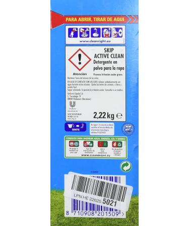Powder Skip Active Clean 37 Dose - Buy Online on GoSupps.com