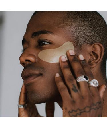 Gold Hydrogel Under Eye Patches for Dark Circles | Anti-Aging & Moisturizing Treatment with Collagen, CoQ10, and Vitamin C - Buy Online on GoSupps.com