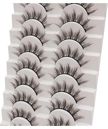 Ahrikiss Manga Lashes False Eyelashes - Manga-6D75 - 10 Pairs - Buy Online on GoSupps.com