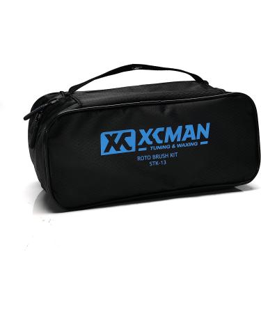 XCMAN Ski Roto Brush Kit - 3 Brush Types Included - Nylon, Horsehair, Brass/Cork - 100mm - Buy Online on GoSupps.com