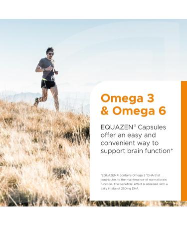 Equazen Eyeq 60 Capsules - Premium Omega 3 & 6 for Cognitive & Eye Health - International Shipping Available - Buy Online on GoSupps.com