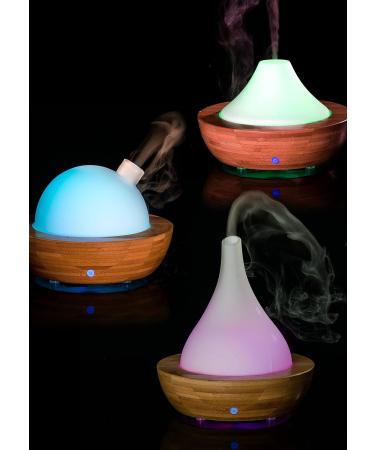 Aroma Diffuser Altais - Bamboo & Glass Essential Oil Diffuser for Tranquil Aromatherapy | International Shipping Available - Buy Online on GoSupps.com