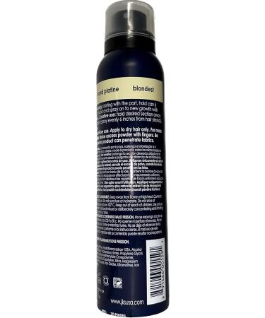 JKS Touch up spray BLONDEST temporary hair color spraypowder especially for the ones bleach their roots Platinum Blonde 4.4 Ounce (Pack of 1) - Buy Online on GoSupps.com
