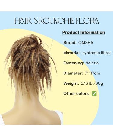 CAISHA Jumbo Hairdich Hairgumi - Dutt Flora Updos & Bridal Hairstyles | Wavy 17cm Brown Mix #33AT26 G6F - Buy Online on GoSupps.com