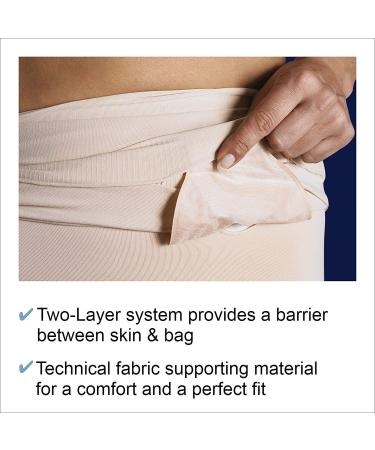 Corsinel Stomasafe Plus Belly Bandage - Secure Stoma Bag Fixing | Elastic Support for Increased Activity | Black S/M - Buy Online on GoSupps.com