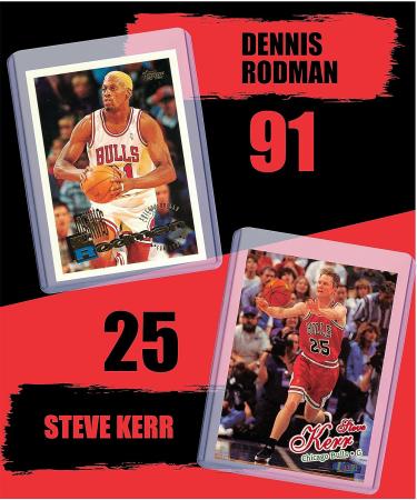 Chicago Bulls 1997-98 Finals Team Gift Pack - Michael Jordan, Scottie Pippen, Dennis Rodman & More - Buy Online on GoSupps.com