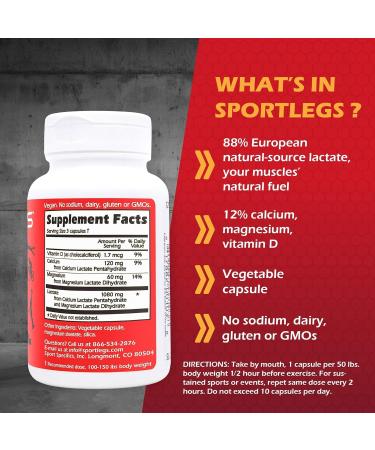 Sportlegs Fast Fitness Boost Pre Workout - 120Capsule - Pack of 3  - Buy Online on GoSupps.com