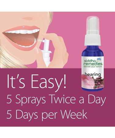 Siddha Remedies Hearing | Ear Ache & Ringing Relief | Homeopathic Medicine for Adults | Non-GMO, Alcohol-Free, Gluten-Free, Sugar-Free - Buy Online on GoSupps.com