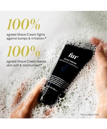 Fur Shave Cream: Moisturizing Shave Cream Soothes Skin and Reduces Bumps and Irritation - 5 Oz - Buy Online on GoSupps.com