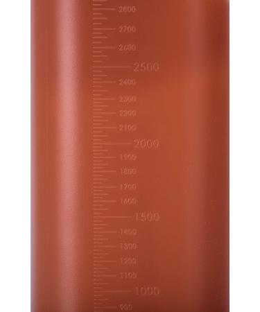 Large Male Urinal with Leak Proof Screw Cap Lid - 3000 mL/101 oz - Amber Color - Buy Online on GoSupps.com