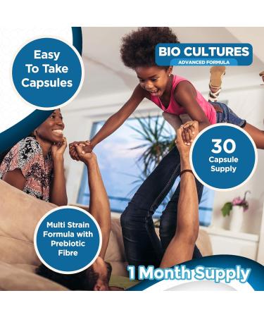 Natures Zest 60 Billion CFU Probiotics with Prebiotics | Advanced Formula for Men and Women | 30 Capsules - Buy Online on GoSupps.com