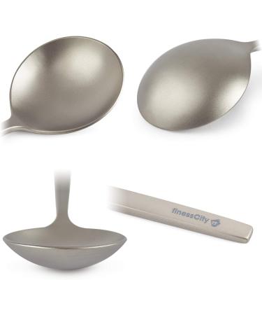 Titanium Long Handled Spoon | 8.7 inch Biggest Bowl | Outdoor Camping Companion - Buy Online on GoSupps.com