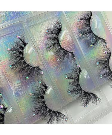 Mink Lashes with Glitter Rhinestones - AF08 Crystal 2022 Eyelashes | Premium Quality - Buy Online on GoSupps.com