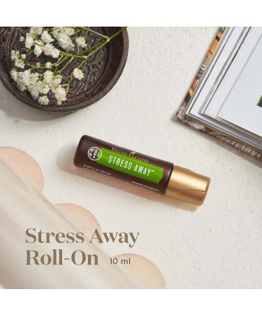 Young Living Roll-On Stress Away 10ml Essential Oil - Lavender & Lime - Ultimate Relaxation & Stress Relief - Buy Online on GoSupps.com