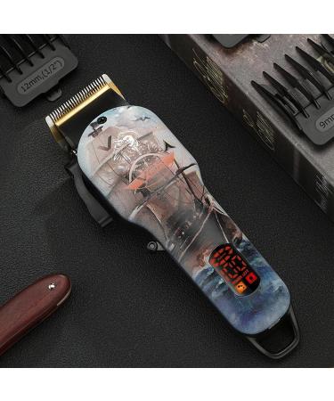 VGR Electric Hair Cipper for Men Professional Crod/Crodless Hair & Beard Trimmer Rechargeable Haircut Barber Clipper LED Display Hair Cutting Kit - Buy Online on GoSupps.com