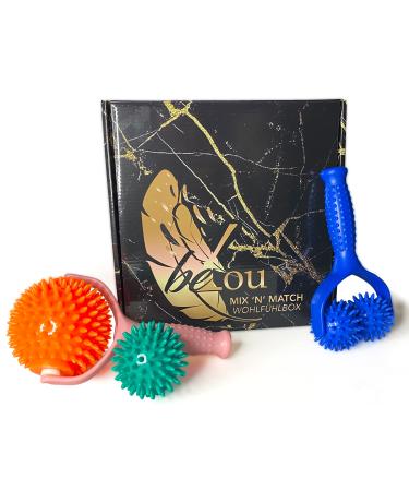 Beyou massage scooter 3 -series massage set High -quality premium massage scooters with handle - massage ball massage roller set - massage roller back in box