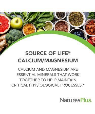 Nature's Plus CalMag Caps - 180 Vegetarian Capsules for Bone Health - Buy Online on GoSupps.com