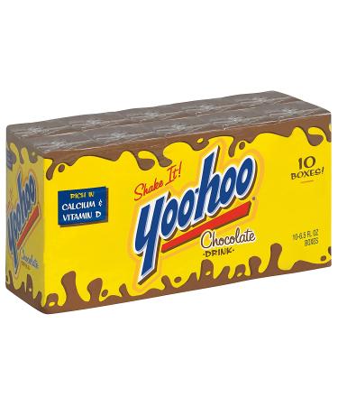 Yoo-hoo Chocolate Drink 6.5 fl oz - 10 count x 4 Packs (40 Total) - Chocolate Beverage - Buy Online on GoSupps.com