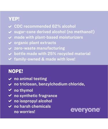 Everyone for Every Body Hand Sanitizer Spray - Lavender and Aloe - 2 oz (6 Pack) - 12 fl oz - Buy Online on GoSupps.com