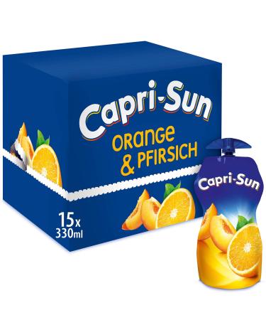 Sun Capri Sun Capri Orange/Peach 15 Box, 1st Pack (1 x 330 ml)