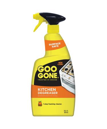 Goo Gone Kitchen Degreaser - Removes Kitchen Grease, Grime and Baked-on Food - 28 Fl. Oz. 28 Fl Oz (Pack of 1)