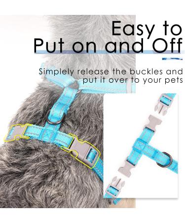 Thinkpet No-Pull Dog Harness - Breathable Adjustable Chest Harness for Small Medium & Large Dogs - Padded Reflective Safety Harness (1 Pack) - Camouflage Blue - Buy Online on GoSupps.com