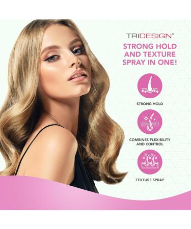 TRI Design Aerogel Hairspray - Non-Toxic Hair Finishing Spray for Styling Volumizing and Holding Curly Hair with Flexible Hold - For Women and Men - Pack of 4 (10.5 oz) 10.5 Ounce (Pack of 4) - Buy Online on GoSupps.com