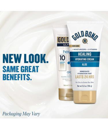 Gold Bond Healing Hydrating Lotion 24 oz. & Skin Therapy Lotion with Aloe 5.5 oz. Bundle Moisturizes Dry Skin - Buy Online on GoSupps.com