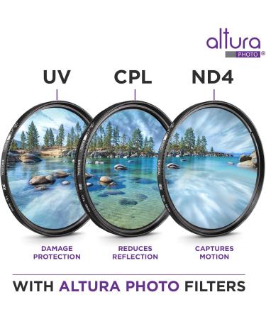 52MM Altura Photo Professional Lens Filter Kit for Nikon DSLR Cameras - Buy Online on GoSupps.com