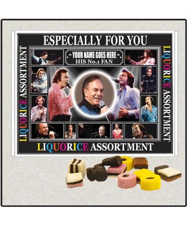 Diamond The-Jazz-Singer Celebrity Singer Icon Personalised Boxed Sweets Gift Present Neil Choice of Sweets - Buy Online on GoSupps.com