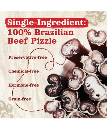 Natural Farm Bully Sticks - Odor Free 100% Beef Chews - Grass-Fed - Non-GMO - Dental Treats for Small and Medium Dogs - 1.3lb Bag - Buy Online on GoSupps.com