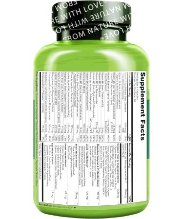 NATURELO Whole Food Multivitamin -  Multivitamin for Women 50 - 240 Vegan Capsules - Buy Online on GoSupps.com