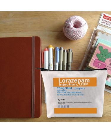 Nurse Makeup Bag Nurse Gift Nursing Bag Medication Nurse Gift ICU Nurse Gift Er Nurse Gift Anesthetist Gift Nurse Survival Kit (Lorazepam .) - Buy Online on GoSupps.com