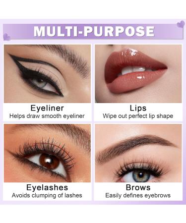 DAMUSI Makeup Remover Pen - 2PCS Quick Fix Eraser for Mascara Eyeliner & Lipstick | Travel-Friendly Makeup Corrector - Buy Online on GoSupps.com