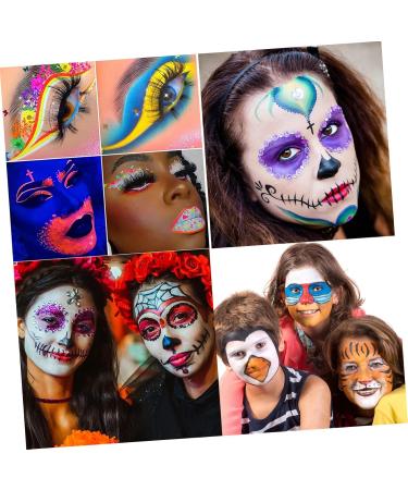 Healvian 6pcs Fluorescent Eyeliner Party Fluorescent Eye Liner Colored Eyeliners Gel Liner Eyeliner Paste - Buy Online on GoSupps.com