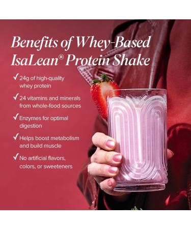 Buy Whey-Based Superfood Shake - Strawberry Cream | 24G Protein - 28.1 Oz (14 Servings) - International Shipping Available - Buy Online on GoSupps.com
