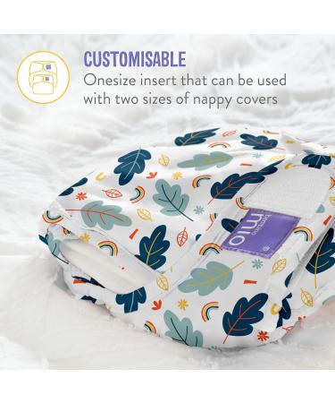 Bambino Mio Mioduo Two-Piece Reusable Eco Chemical Free Nappy Puppy Party Size 1 ( 9Kgs) Puppy Party Size 1 (&lt 9kgs) - Buy Online on GoSupps.com
