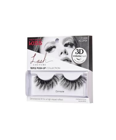 KISS Lash Couture Triple Push Up Collection - 3D Volume False Eyelashes | Reusable Multi-Angle Design Style Camisole | Shop Internationally - Buy Online on GoSupps.com