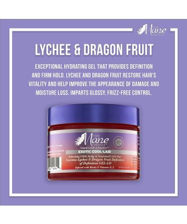 The Mane Choice Exotic Cool-Laid Definition Gel 12oz - Lychee & Dragon Fruit - Buy Online on GoSupps.com