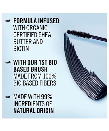 Rimmel KIND & FREE Clean Mascara - Cruelty-Free & Vegan - 0.23 Fl Oz (01 Black) - 1 Count - Buy Online on GoSupps.com