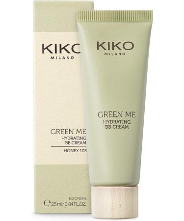 KIKO Milano Green Me Hydrating BB Cream 103 Honey - Tinted Natural Finish Moisturising Cream - Buy Online on GoSupps.com