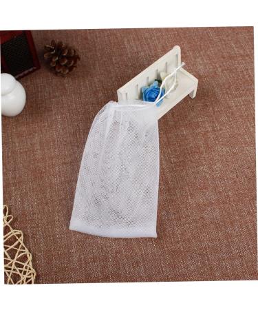 FRCOLOR 40 Pcs Handmade Soap Foaming Nets - White Natural 12x9cm - Perfect for Bath & Shower - Buy Online on GoSupps.com