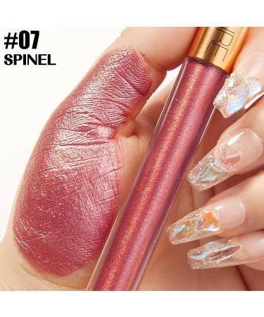 FOCALLURE Metallic Chameleon Liquid Lipstick - Diamond Glitter Lip Gloss for Costume, Cosplay, and Festival Makeup - Buy Online on GoSupps.com