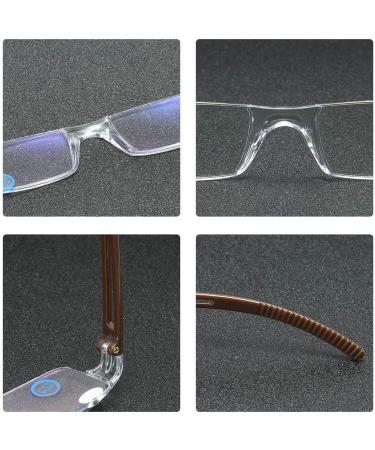 Shop Kokobin Frameless Reading Glasses - Anti Blue Light +1.5 Dioptries | 3 Pack Visual Aid for Men & Women - Buy Online on GoSupps.com